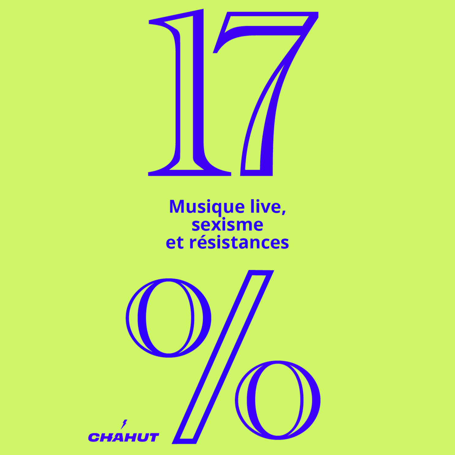 Affiche de la série documentaire 17%: Musique live, sexisme et résistance"