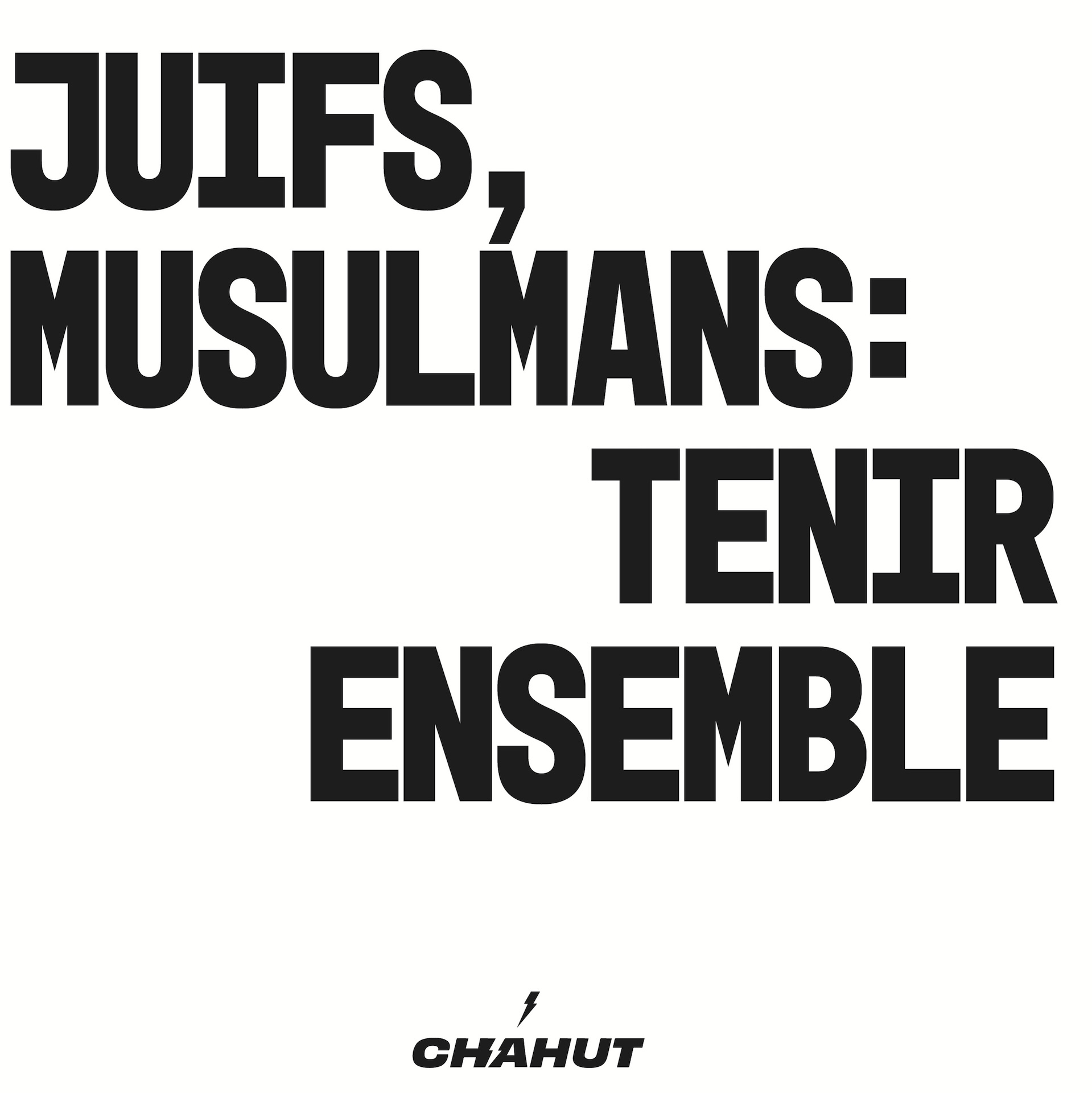 Visual série podcast juifs musulmans tenir ensemble